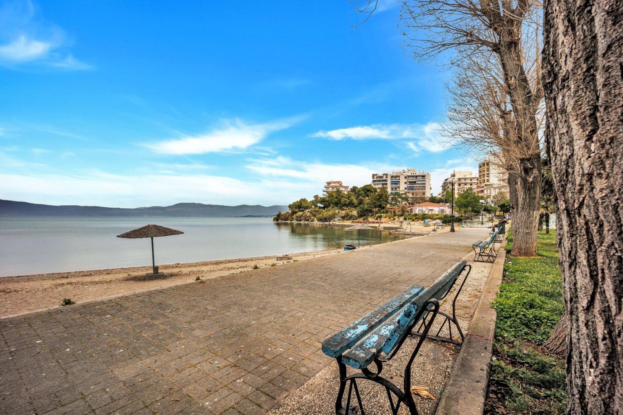 Fabulous Central Apartment Close To The Sea! Chalkís Extérieur photo