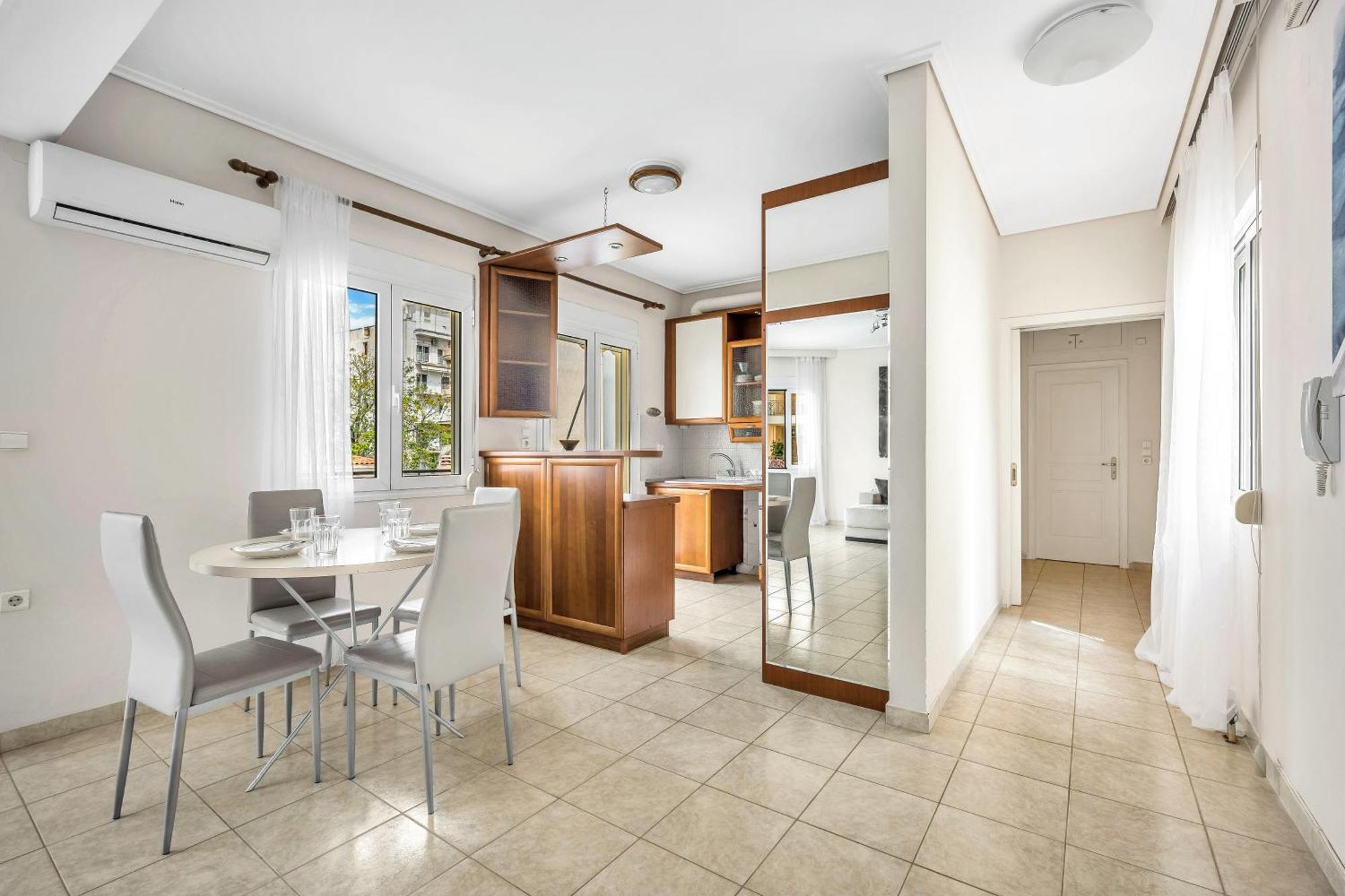 Fabulous Central Apartment Close To The Sea! Chalkís Extérieur photo