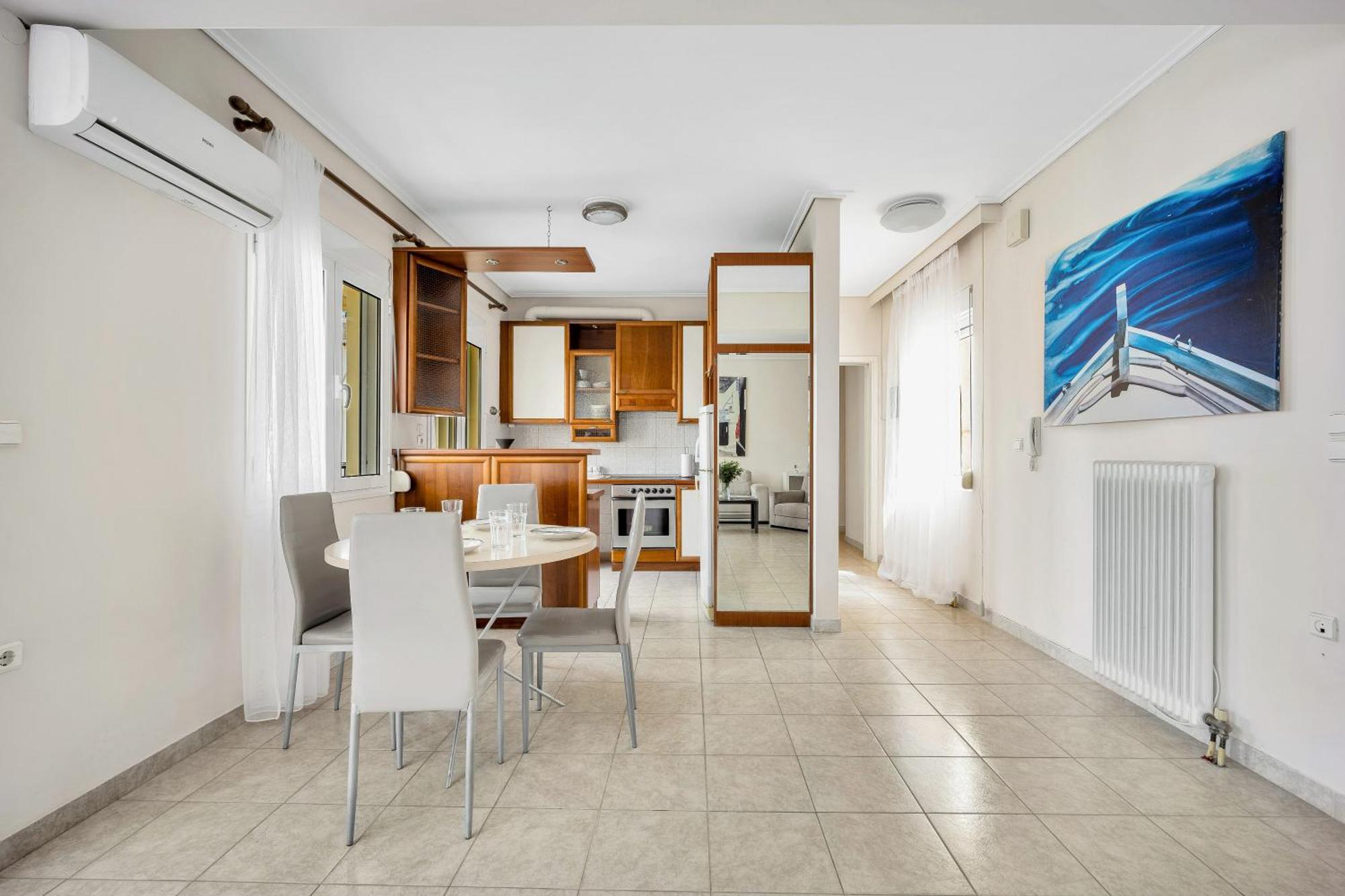 Fabulous Central Apartment Close To The Sea! Chalkís Extérieur photo