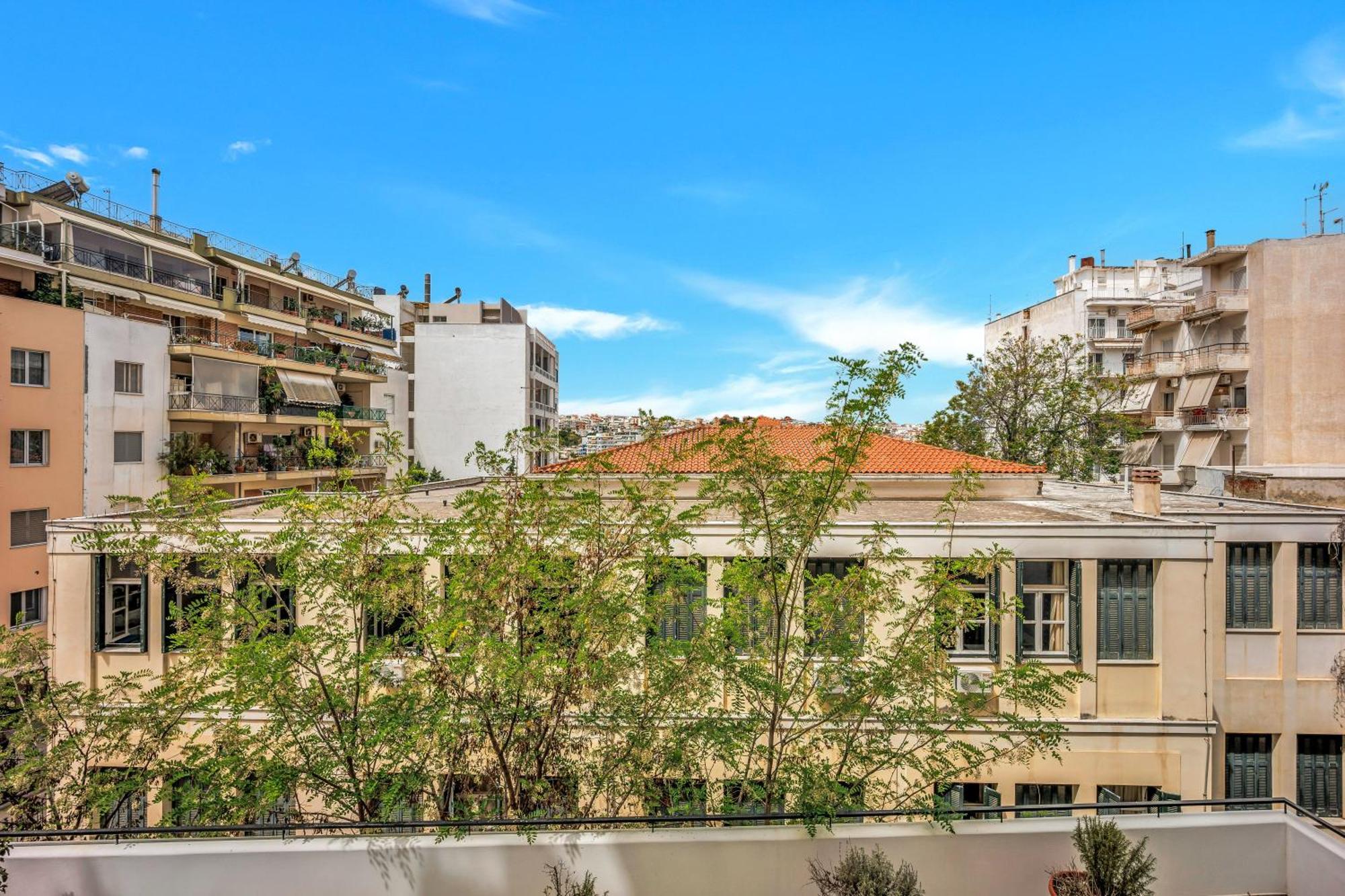 Fabulous Central Apartment Close To The Sea! Chalkís Extérieur photo